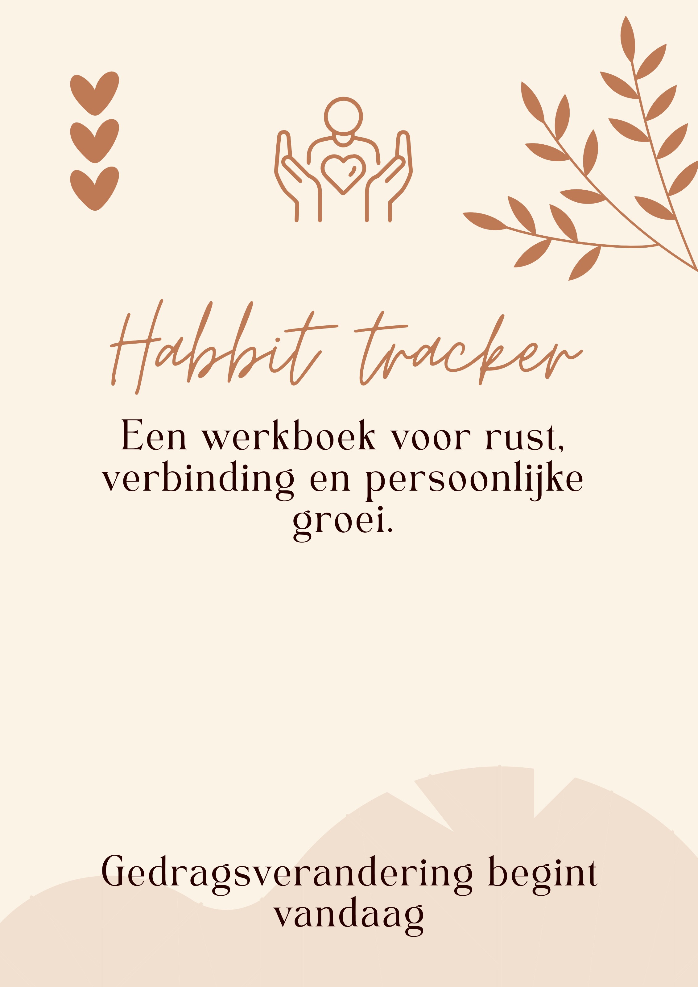 Habbit Tracker werkboek cover